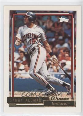 1992 Topps - [Base] - Gold Winner #420 - Sandy Alomar Jr.