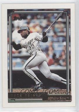 1992 Topps - [Base] - Gold Winner #426 - Tim Raines (Called Rock on Card)