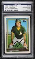 Tony LaRussa [PSA/DNA Encased]