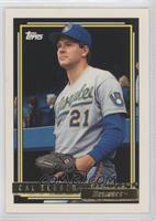 Cal Eldred (Topps Gold Logo Bleeds Into Text)