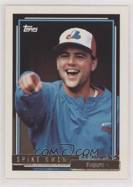 1992 Topps - [Base] - Gold Winner #443 - Spike Owen