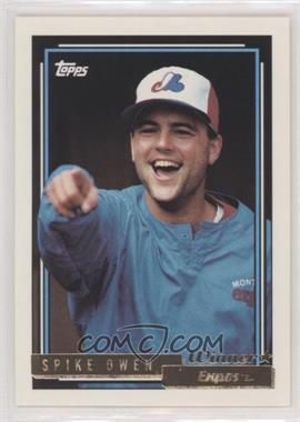 1992 Topps - [Base] - Gold Winner #443 - Spike Owen