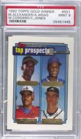 Top Prospects - Manny Alexander, Alex Arias, Wil Cordero, Chipper Jones [PSA&nb…