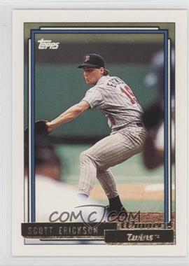 1992 Topps - [Base] - Gold Winner #605 - Scott Erickson