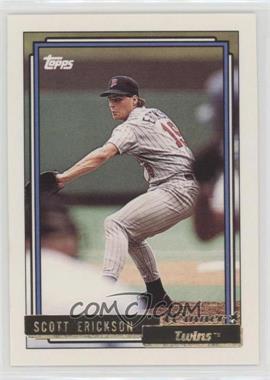 1992 Topps - [Base] - Gold Winner #605 - Scott Erickson