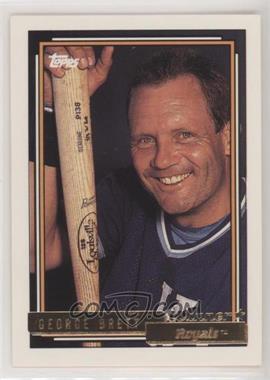 1992 Topps - [Base] - Gold Winner #620 - George Brett