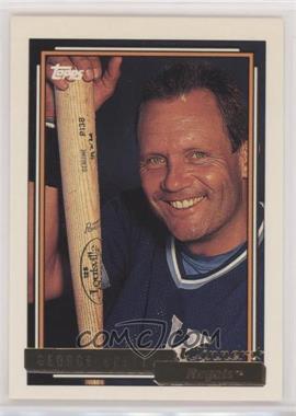 1992 Topps - [Base] - Gold Winner #620 - George Brett