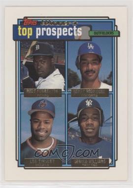 1992 Topps - [Base] - Gold Winner #656 - Top Prospects - Rudy Pemberton, Henry Rodriguez, Lee Tinsley, Gerald Williams