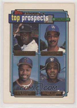 1992 Topps - [Base] - Gold Winner #656 - Top Prospects - Rudy Pemberton, Henry Rodriguez, Lee Tinsley, Gerald Williams [EX to NM]