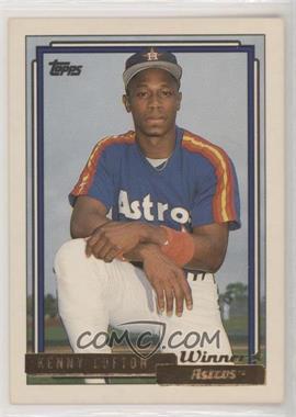 1992 Topps - [Base] - Gold Winner #69 - Kenny Lofton