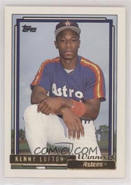 1992 Topps - [Base] - Gold Winner #69 - Kenny Lofton