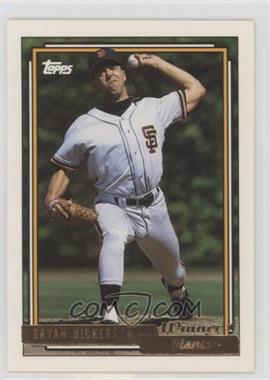 1992 Topps - [Base] - Gold Winner #8 - Bryan Hickerson