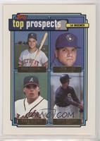 Top Prospects - Rico Brogna, John Jaha, Ryan Klesko, Dave Staton [EX to&nb…