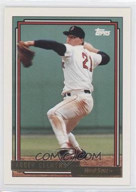 1992 Topps - [Base] - Gold #150 - Roger Clemens