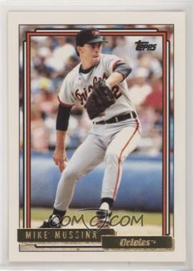 1992 Topps - [Base] - Gold #242 - Mike Mussina