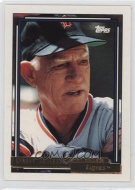 1992 Topps - [Base] - Gold #381 - Sparky Anderson