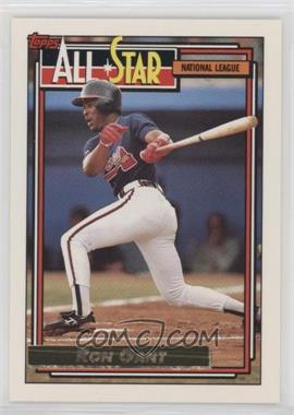 1992 Topps - [Base] - Gold #391 - All-Star - Ron Gant