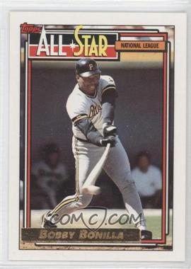 1992 Topps - [Base] - Gold #392 - All-Star - Bobby Bonilla