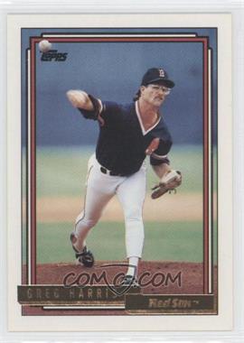 1992 Topps - [Base] - Gold #468 - Greg Harris