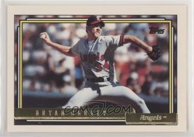 1992 Topps - [Base] - Gold #568 - Bryan Harvey