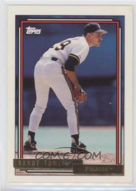 1992 Topps - [Base] - Gold #571 - Randy Tomlin