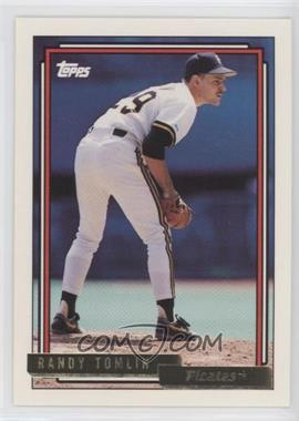 1992 Topps - [Base] - Gold #571 - Randy Tomlin