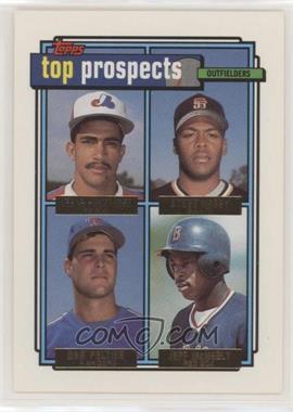 1992 Topps - [Base] - Gold #618 - Top Prospects - Cesar Hernandez, Dan Peltier, Steve Hosey, Jeff McNeely