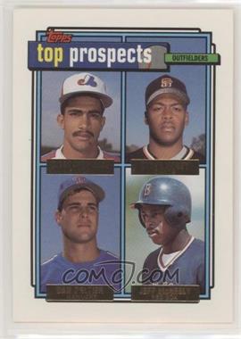 1992 Topps - [Base] - Gold #618 - Top Prospects - Cesar Hernandez, Dan Peltier, Steve Hosey, Jeff McNeely
