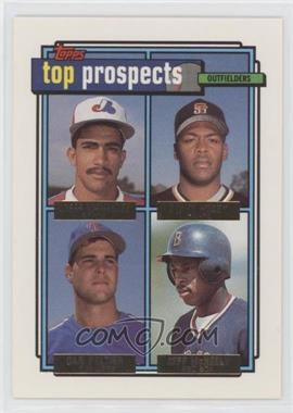 1992 Topps - [Base] - Gold #618 - Top Prospects - Cesar Hernandez, Dan Peltier, Steve Hosey, Jeff McNeely