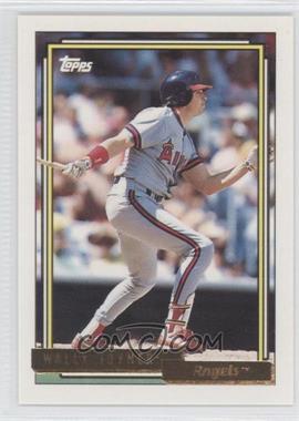 1992 Topps - [Base] - Gold #629 - Wally Joyner