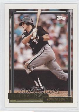 1992 Topps - [Base] - Gold #630 - Carlton Fisk