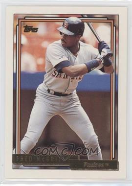 1992 Topps - [Base] - Gold #660 - Fred McGriff