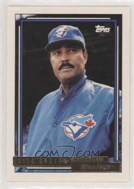 1992 Topps - [Base] - Gold #699 - Cito Gaston