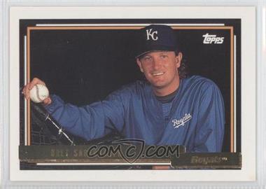 1992 Topps - [Base] - Gold #75 - Bret Saberhagen