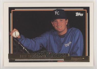 1992 Topps - [Base] - Gold #75 - Bret Saberhagen