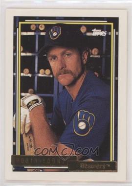 1992 Topps - [Base] - Gold #90 - Robin Yount