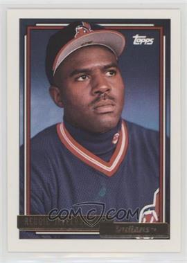 1992 Topps - [Base] - Gold #93 - Reggie Jefferson