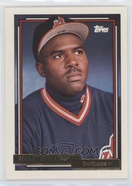 1992 Topps - [Base] - Gold #93 - Reggie Jefferson