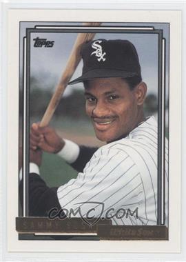 1992 Topps - [Base] - Gold #94 - Sammy Sosa