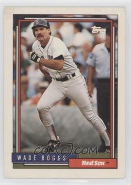 1992 Topps - [Base] #10 - Wade Boggs [Good to VG‑EX]