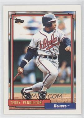 1992 Topps - [Base] #115 - Terry Pendleton