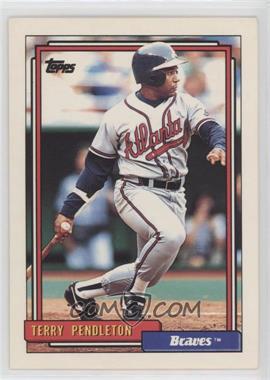 1992 Topps - [Base] #115 - Terry Pendleton