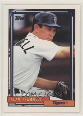 1992 Topps - [Base] #120 - Alan Trammell