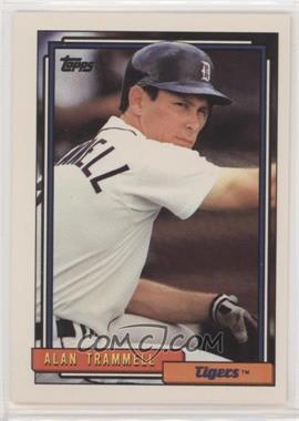 1992 Topps - [Base] #120 - Alan Trammell