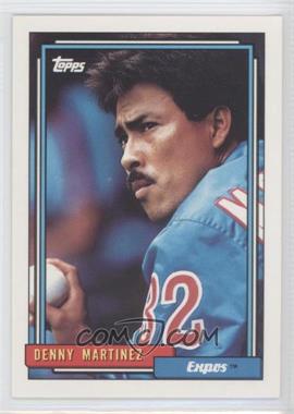 1992 Topps - [Base] #15 - Denny Martinez