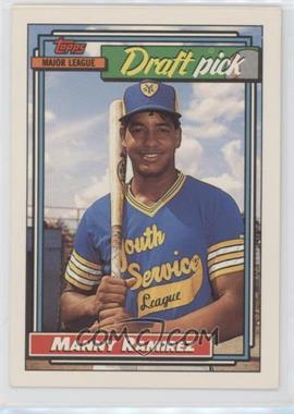 1992 Topps - [Base] #156 - Manny Ramirez