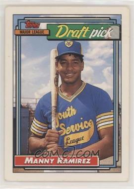 1992 Topps - [Base] #156 - Manny Ramirez