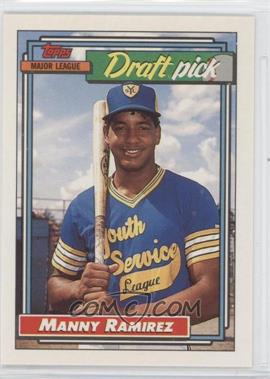 1992 Topps - [Base] #156 - Manny Ramirez