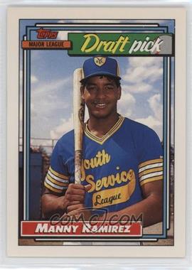 1992 Topps - [Base] #156 - Manny Ramirez [Good to VG‑EX]