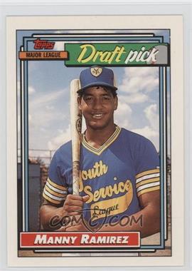 1992 Topps - [Base] #156 - Manny Ramirez